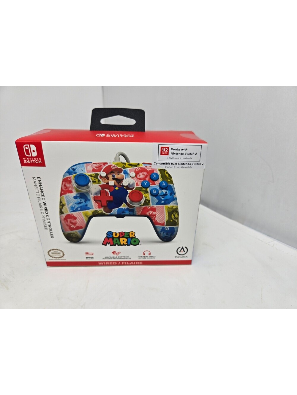 PowerA Nintendo Switch Super Mario Enhanced Wireless Controller